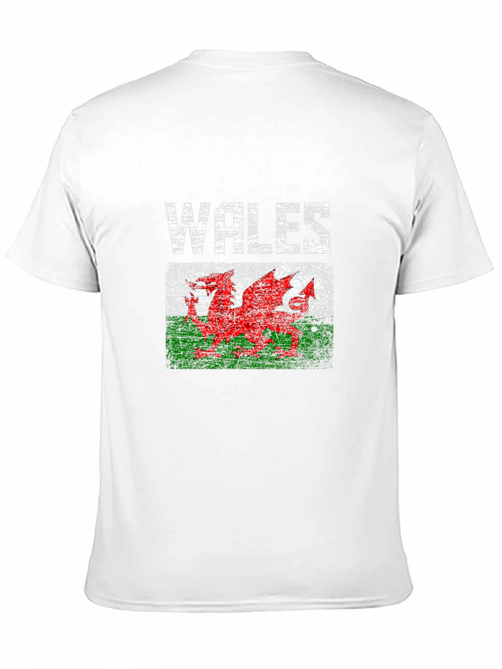Wales Flag Dragon Graphic T-Shirt