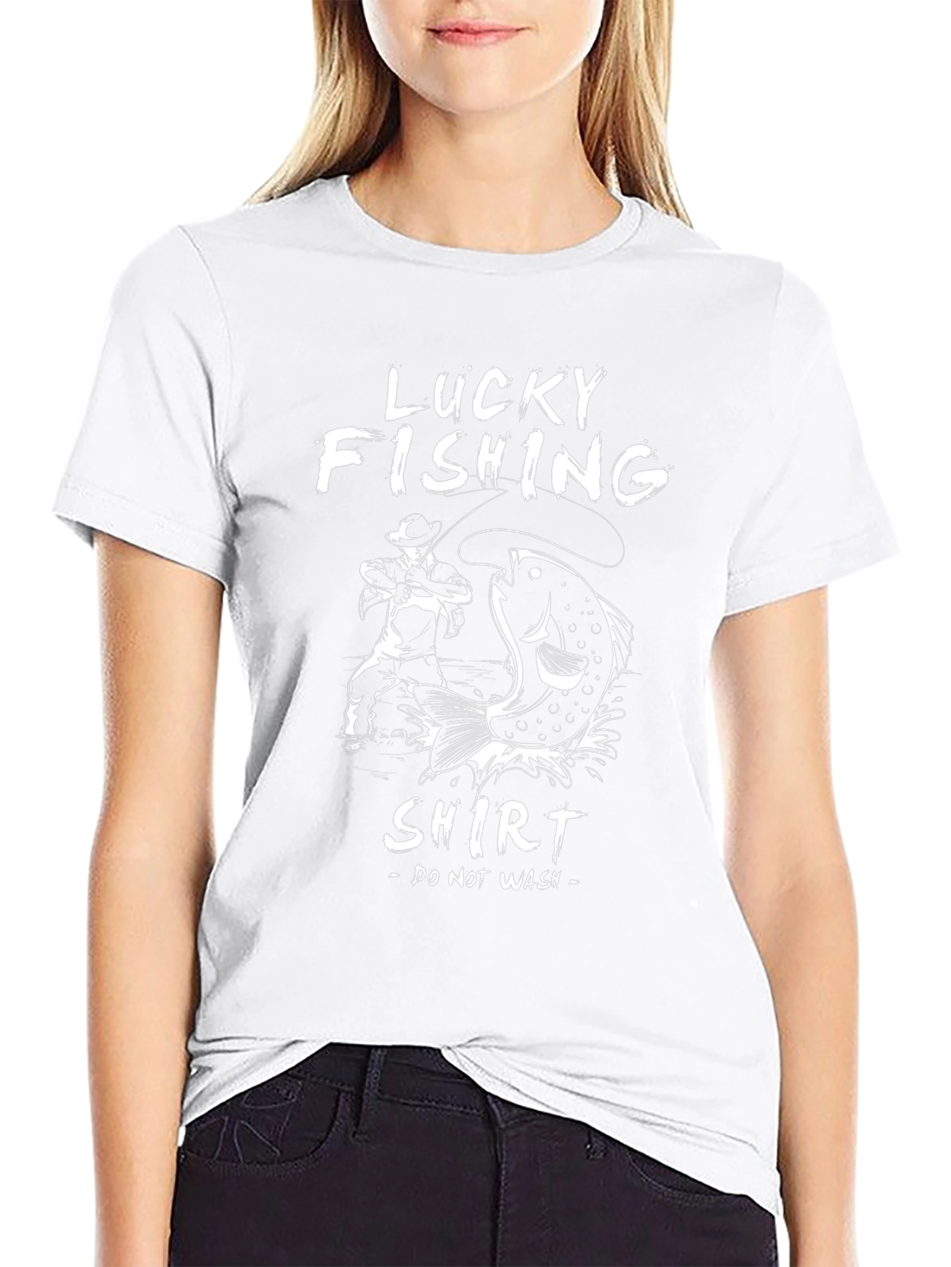 Lucky Fishing Shirt - Funny Fisherman Tee