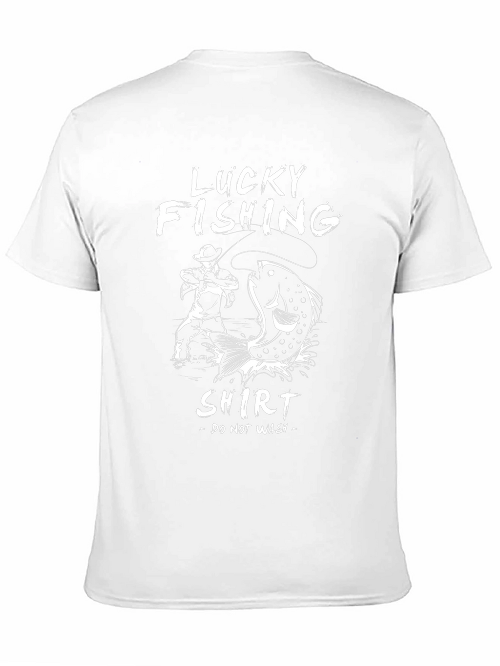 Lucky Fishing Shirt - Funny Fisherman Tee