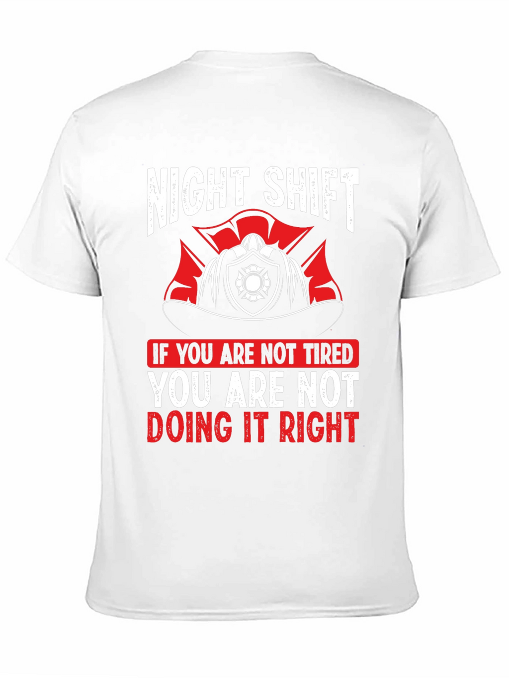 Night Shift Firefighter Graphic T-Shirt