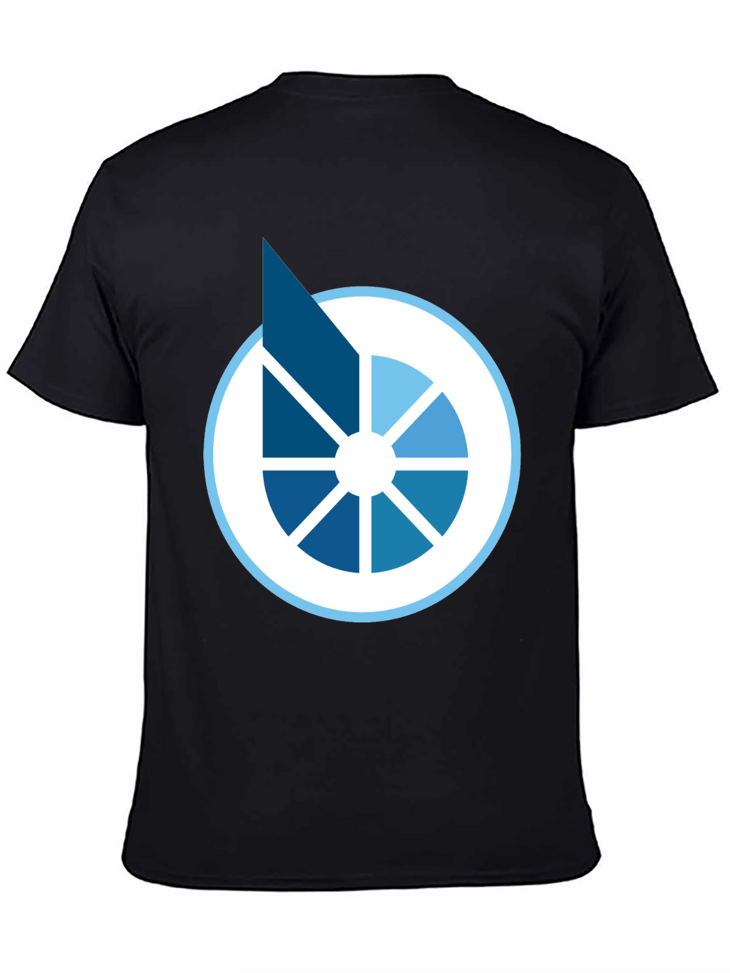 Modern Graphic Tee - Abstract Circle Design