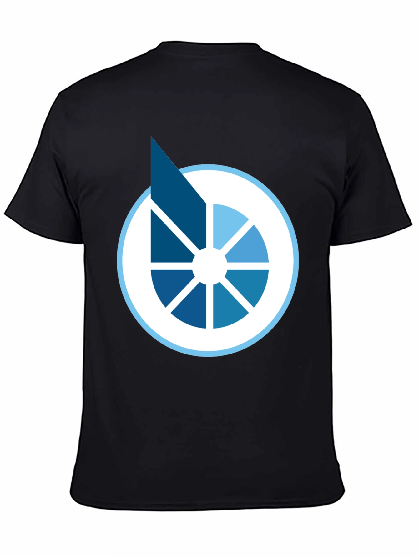 Modern Graphic Tee - Abstract Circle Design