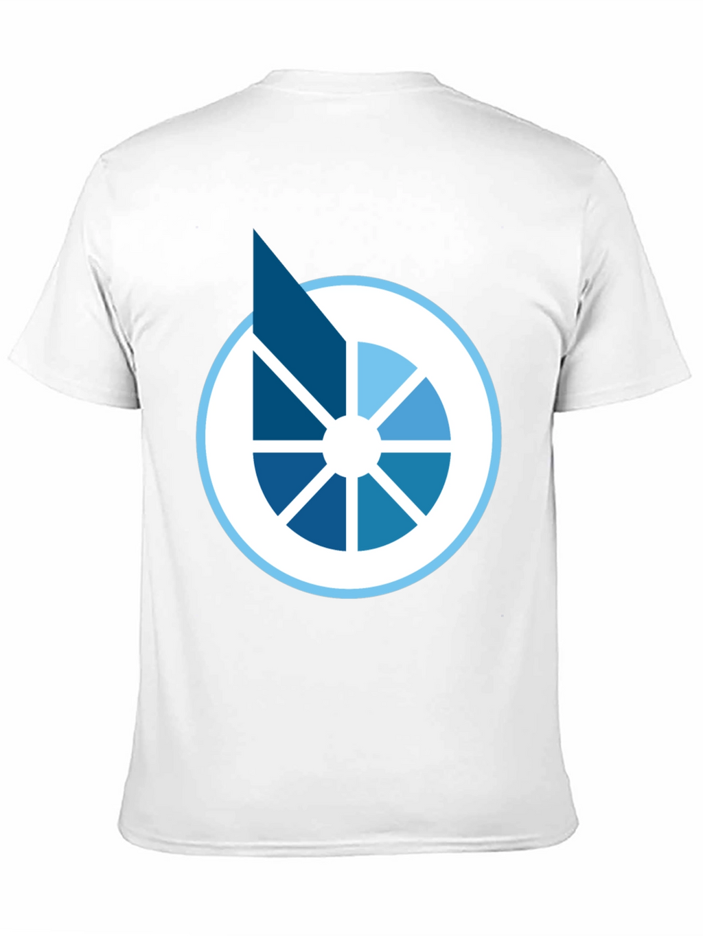 Modern Graphic Tee - Abstract Circle Design