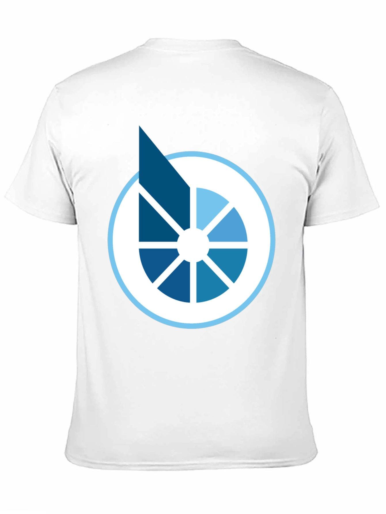 Modern Graphic Tee - Abstract Circle Design