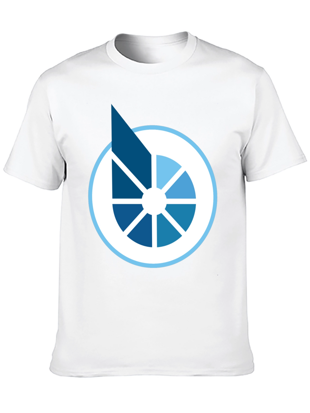 Modern Graphic Tee - Abstract Circle Design