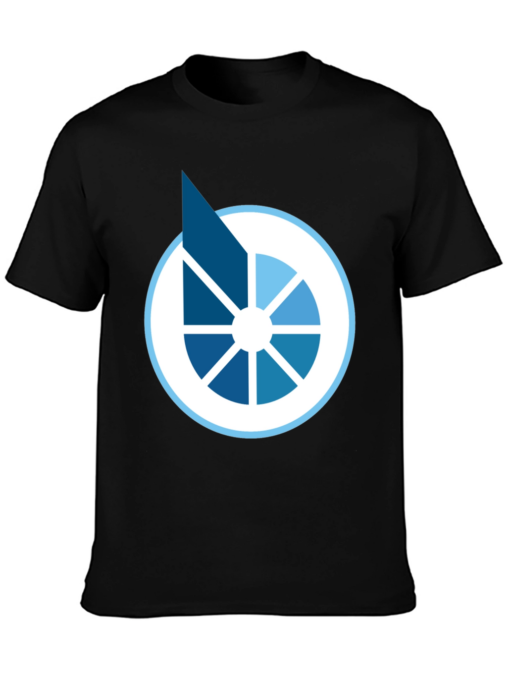 Modern Graphic Tee - Abstract Circle Design