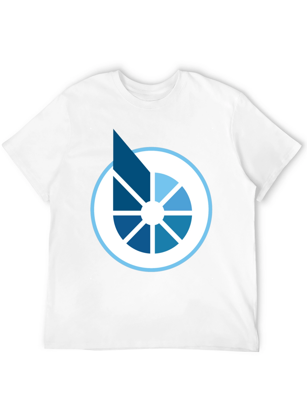 Modern Graphic Tee - Abstract Circle Design