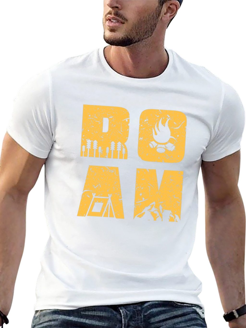 Roam Graphic Tee - Adventure Awaits!