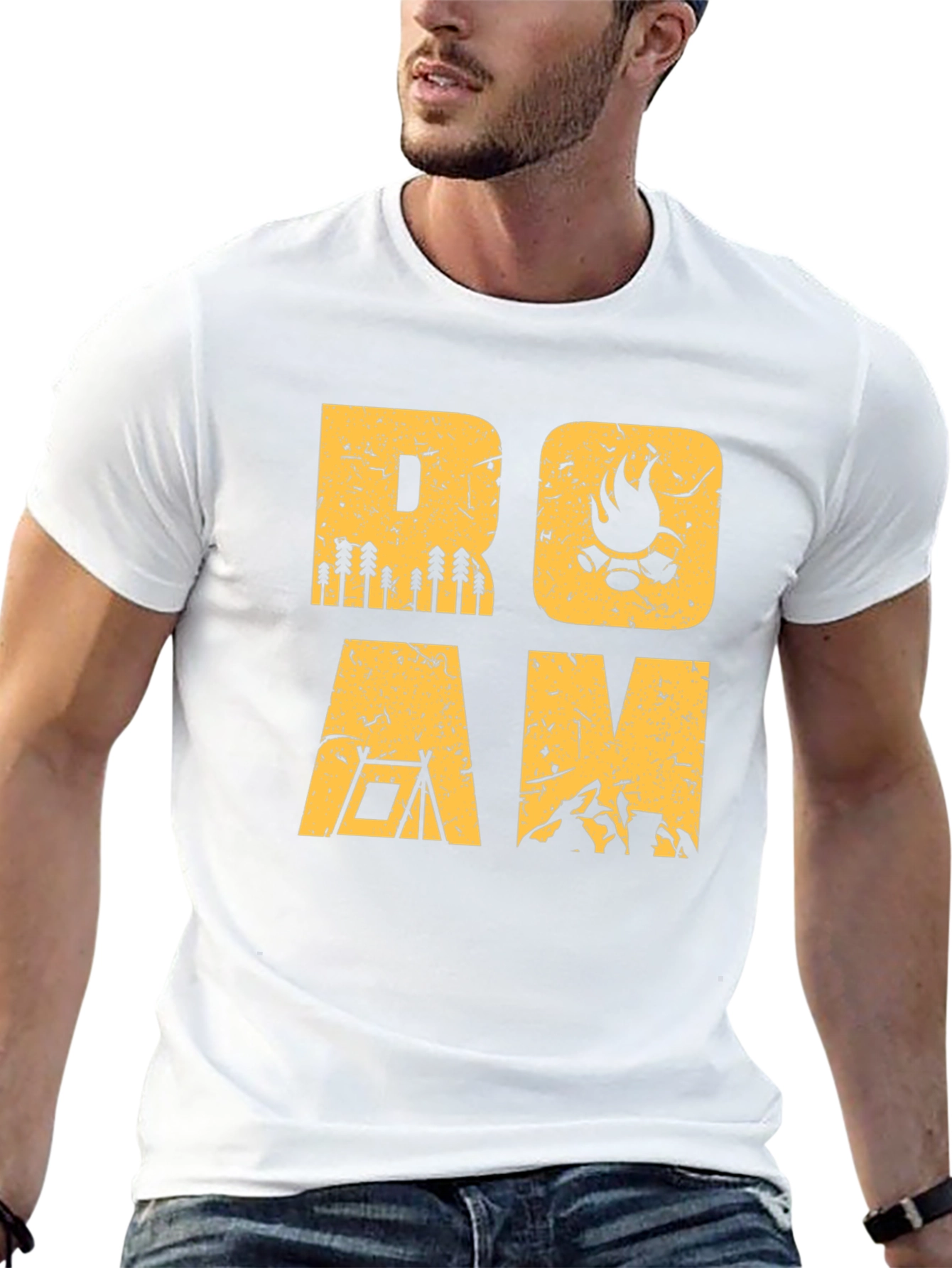 Roam Graphic Tee - Adventure Awaits!