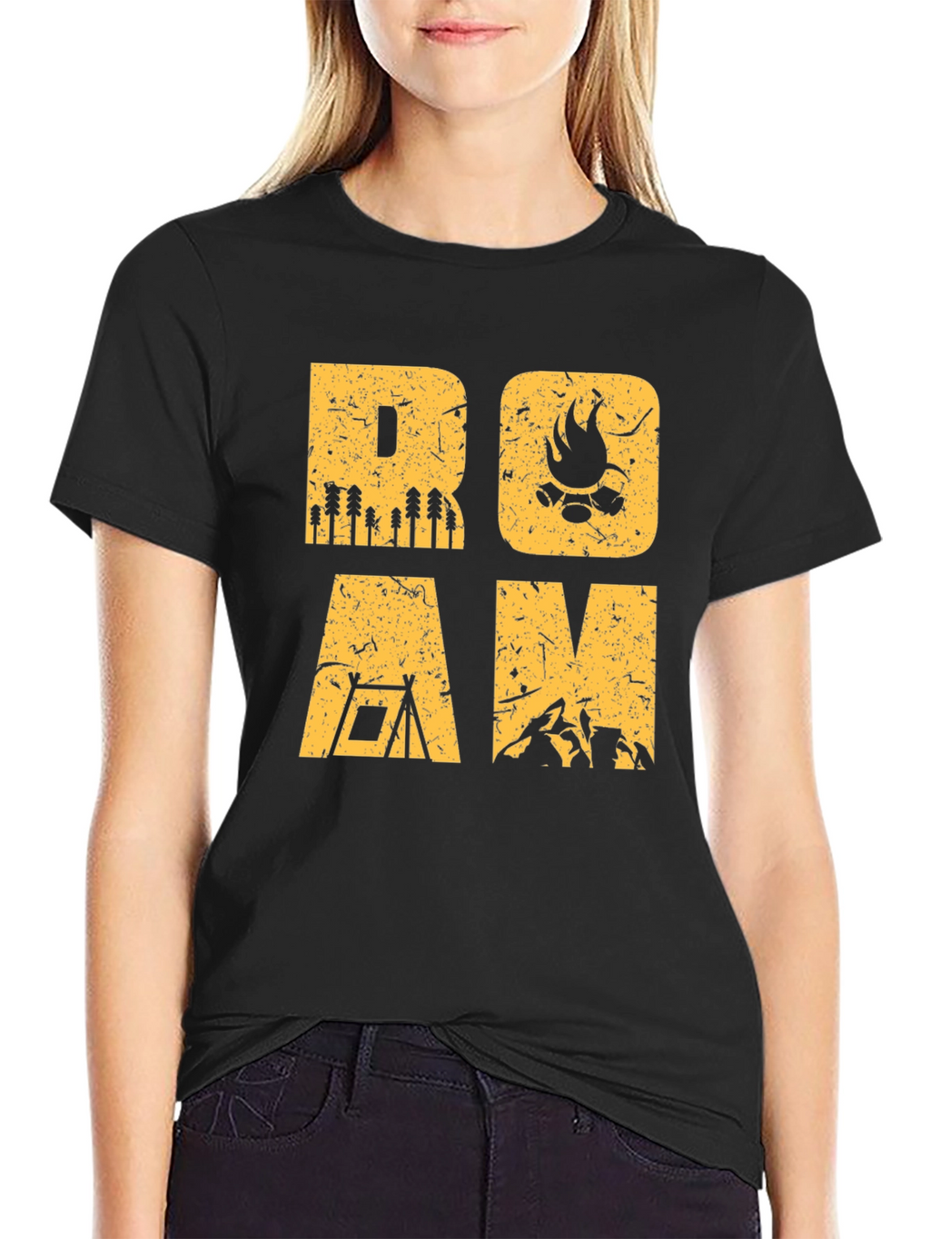 Roam Graphic Tee - Adventure Awaits!