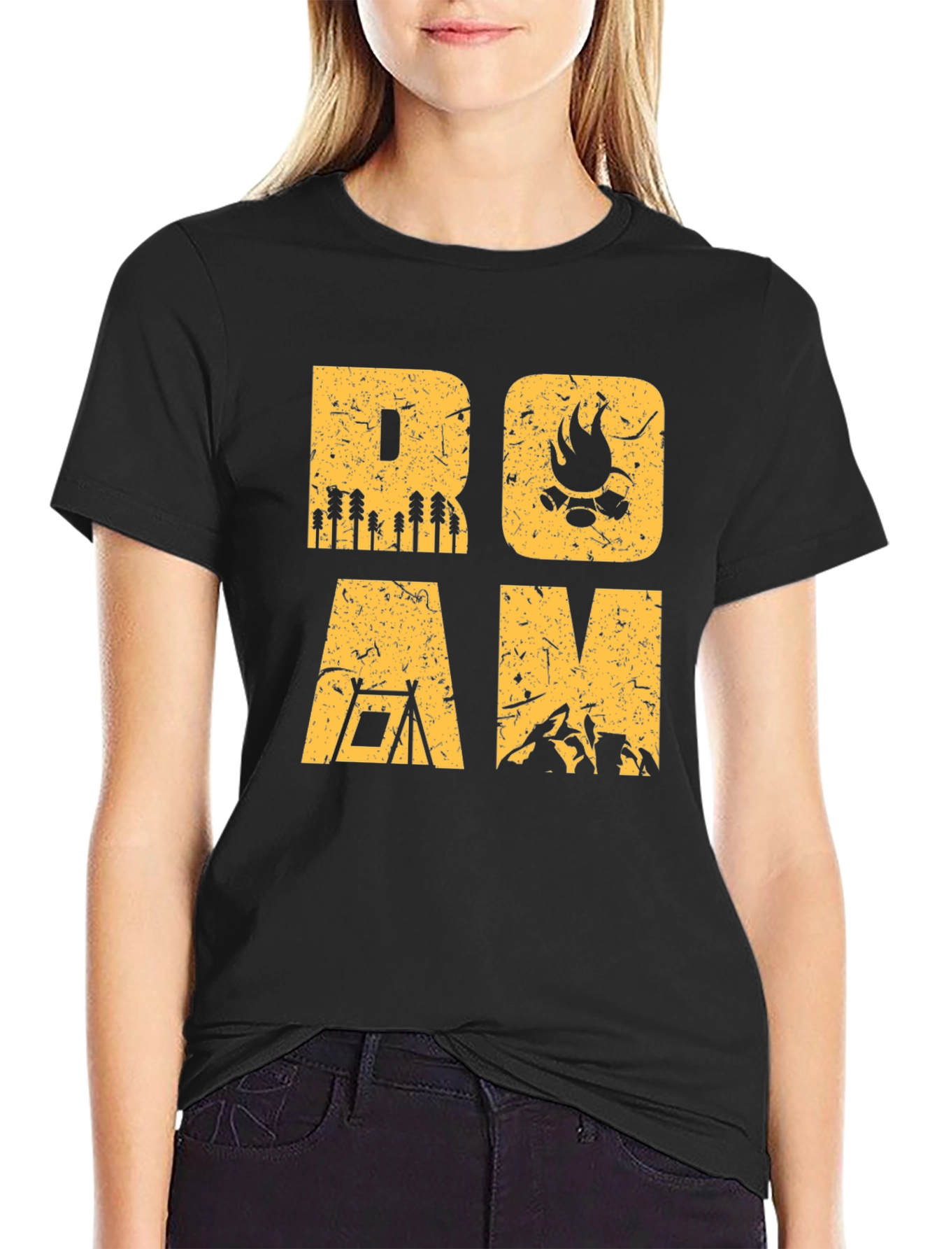 Roam Graphic Tee - Adventure Awaits!