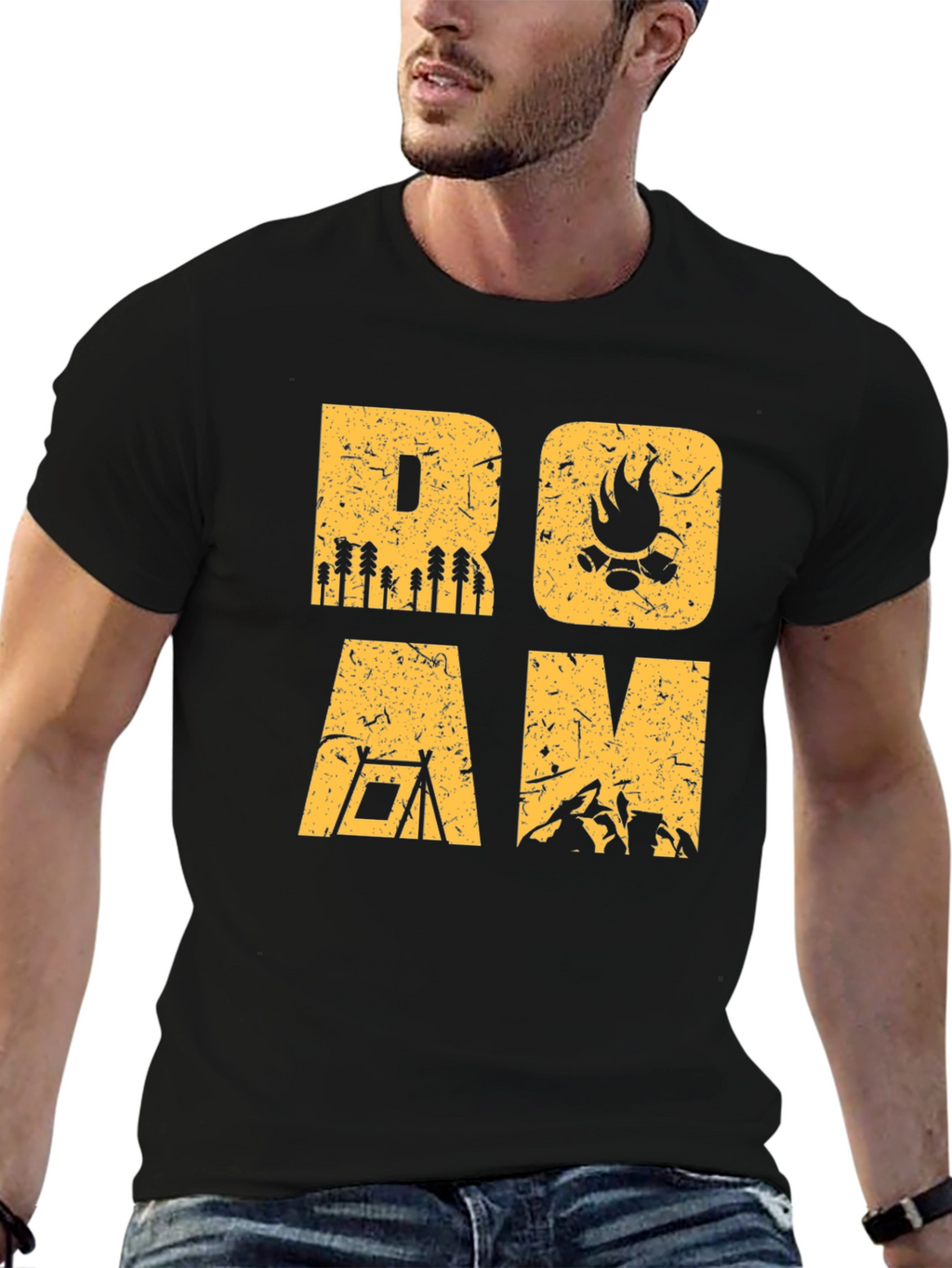 Roam Graphic Tee - Adventure Awaits!