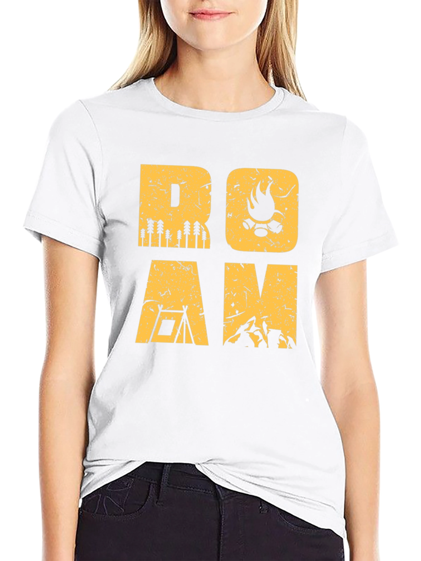 Roam Graphic Tee - Adventure Awaits!