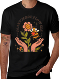 Plant More Flowers Graphic Tee