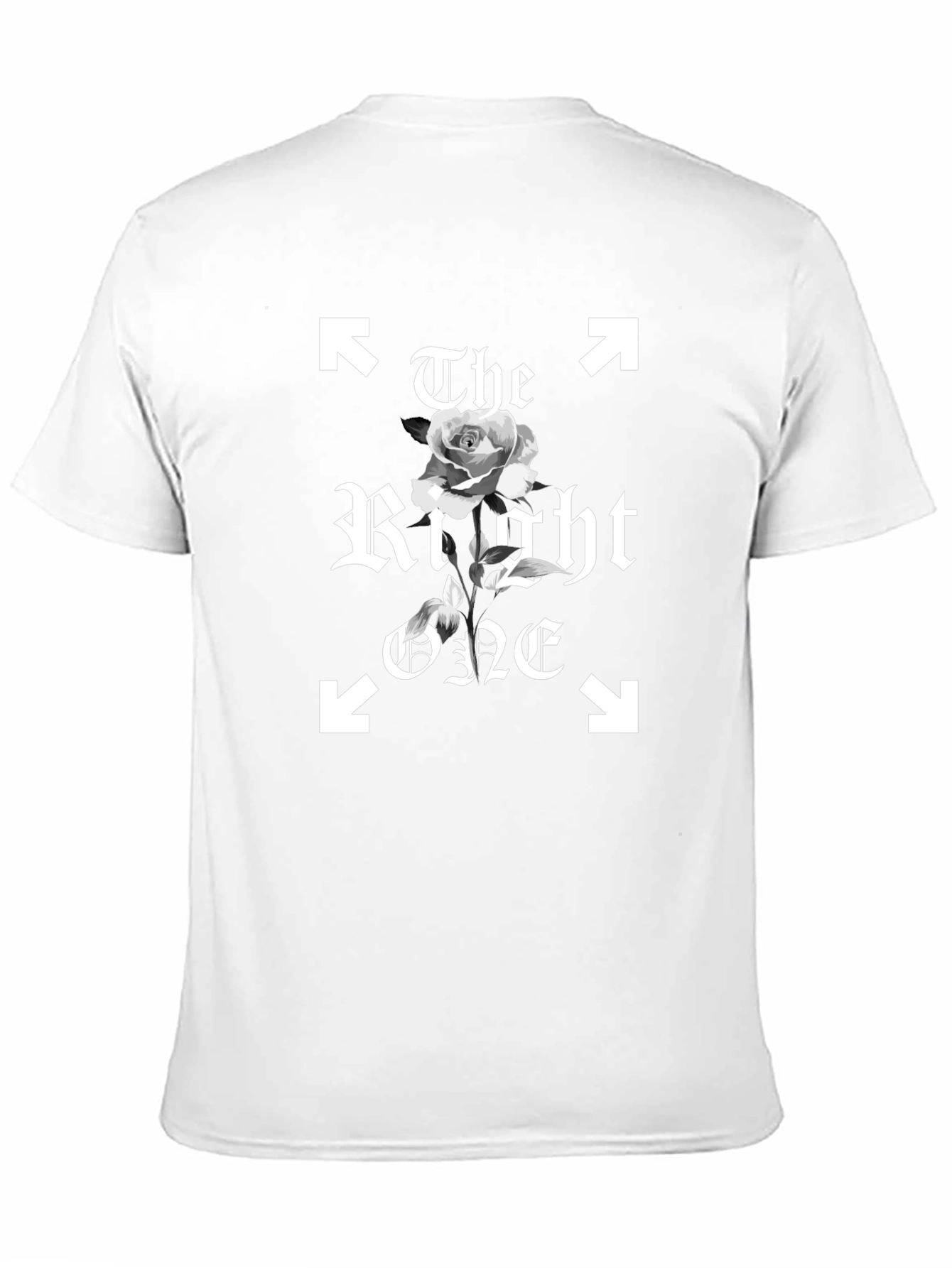 The Right One T-Shirt - Black Graphic Tee