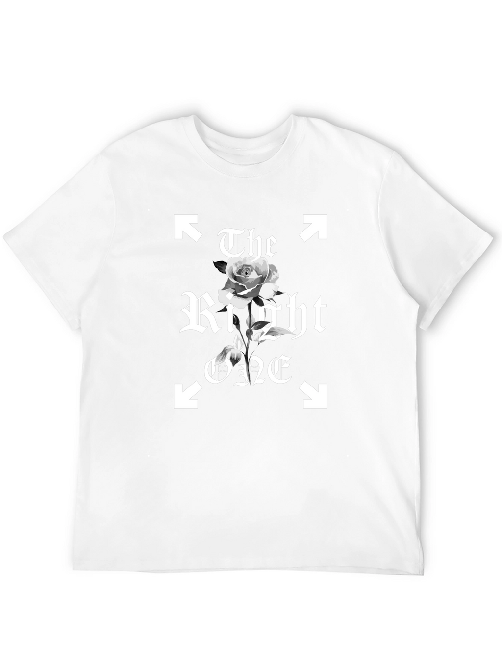 The Right One T-Shirt - Black Graphic Tee