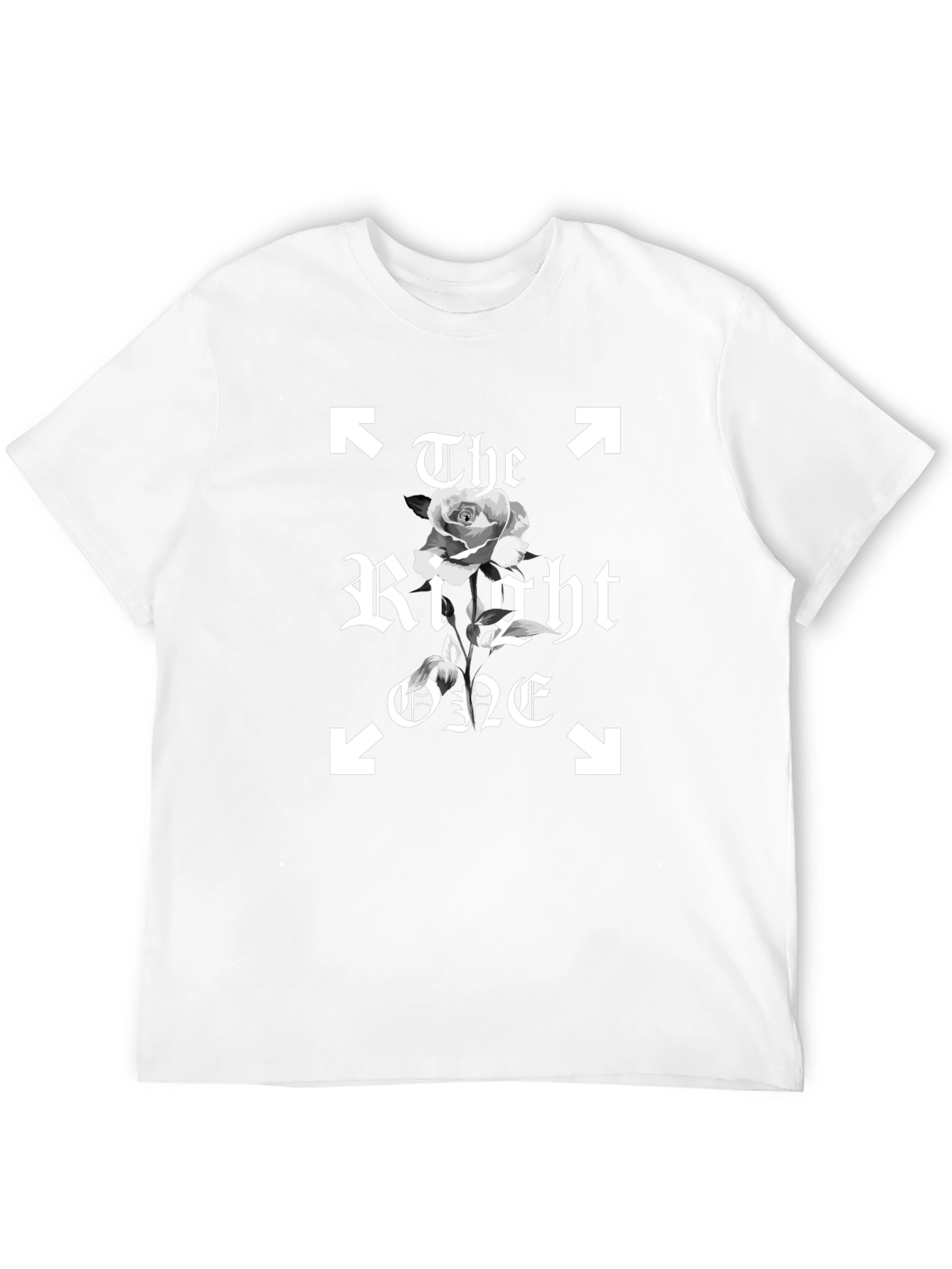 The Right One T-Shirt - Black Graphic Tee