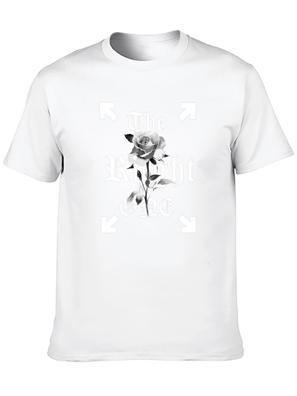 The Right One T-Shirt - Black Graphic Tee