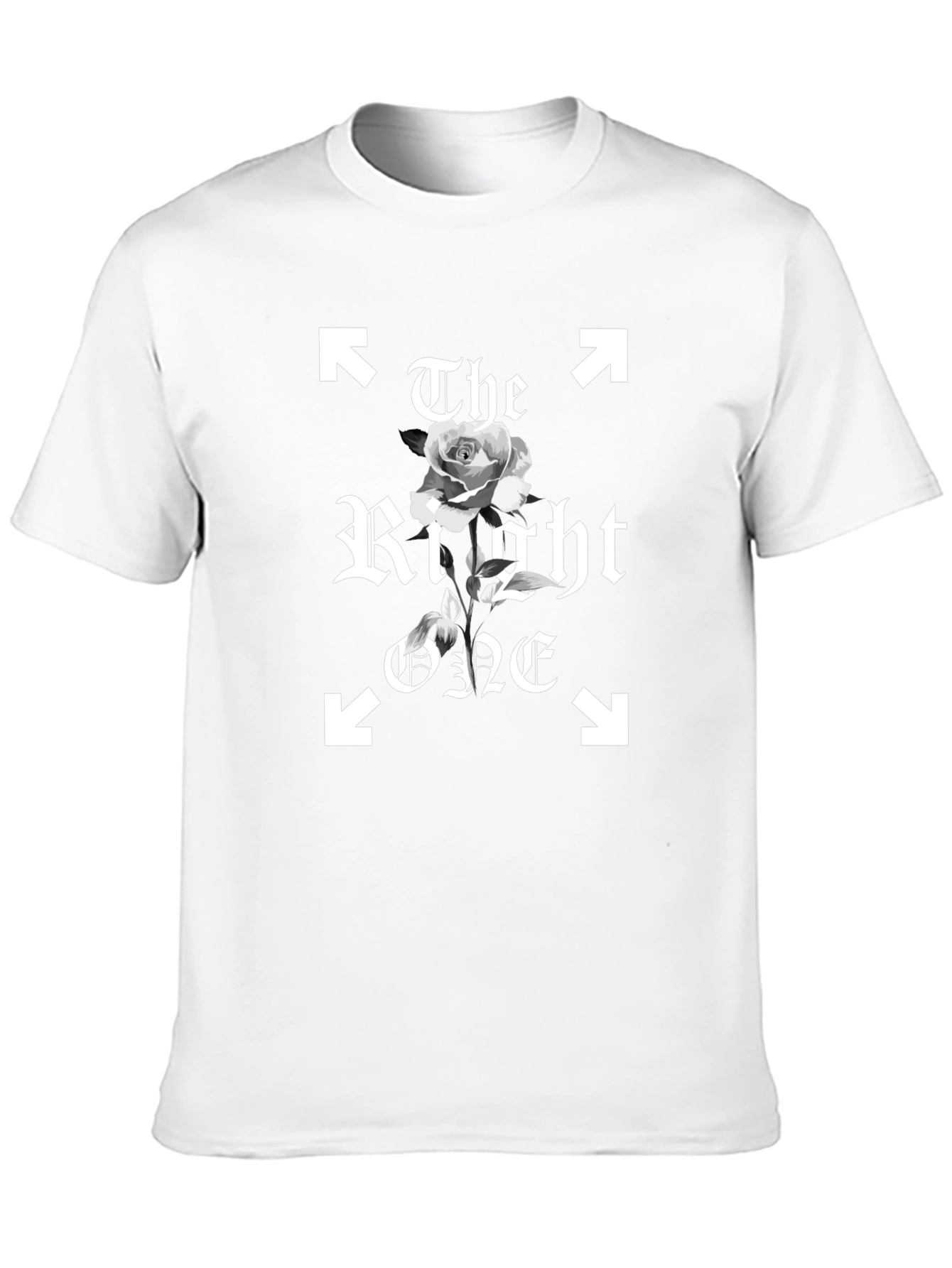 The Right One T-Shirt - Black Graphic Tee