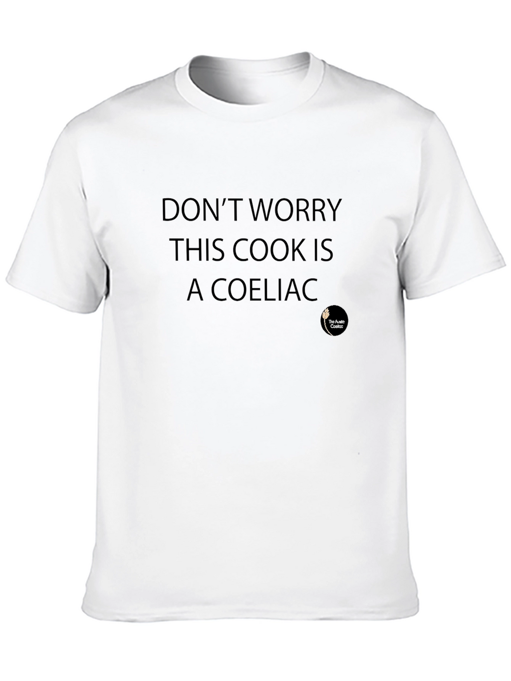 Coeliac Cook T-Shirt - Black