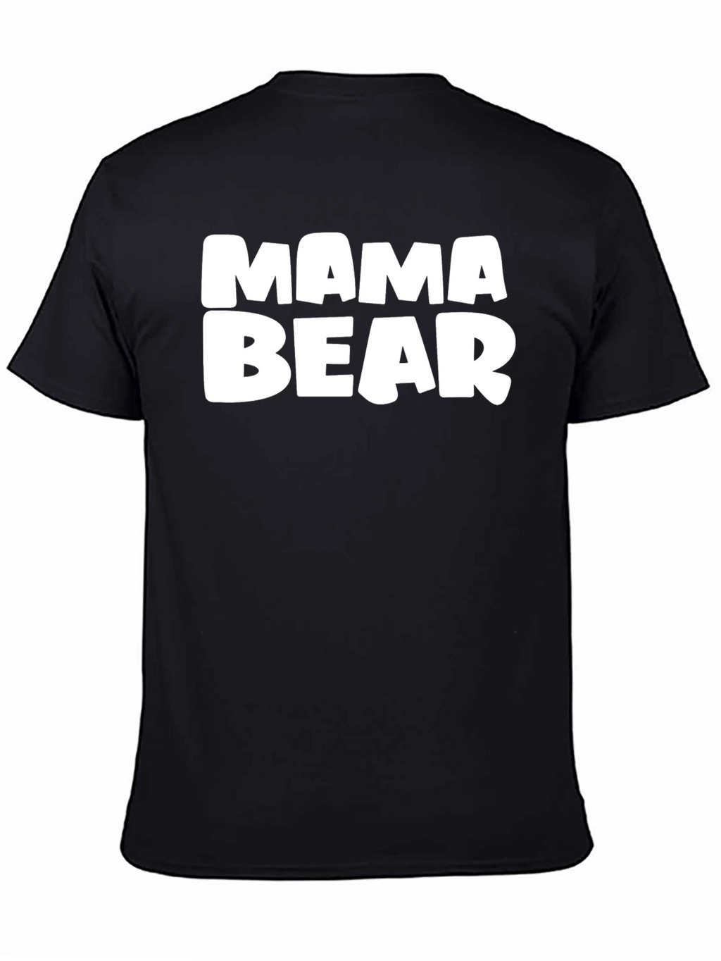 Mama Bear T-Shirt - Black Graphic Tee