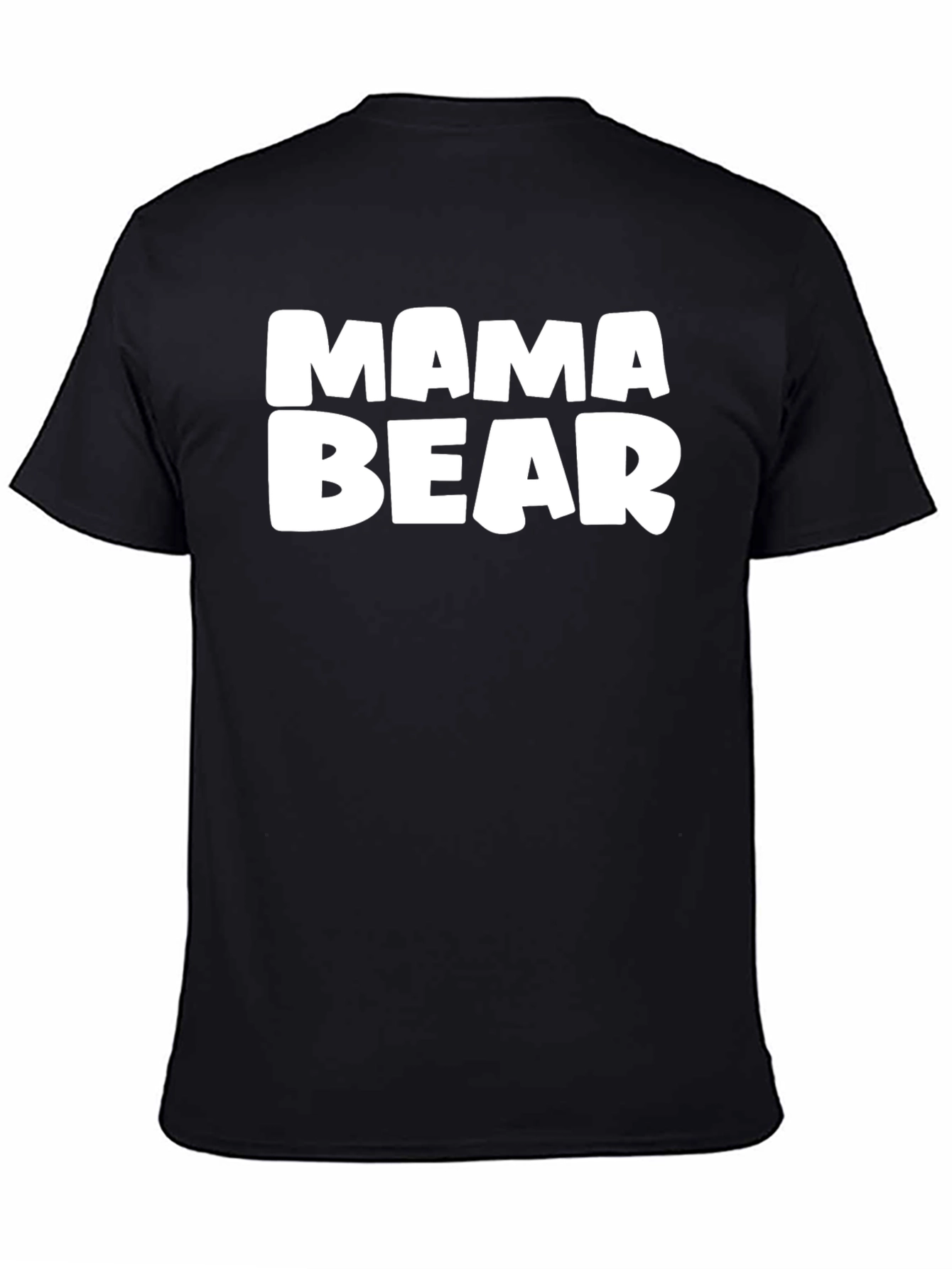 Mama Bear T-Shirt - Black Graphic Tee