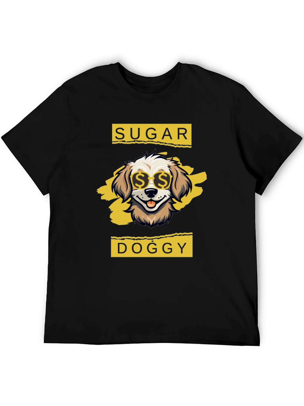 Sugar Doggy T-Shirt - Cool Canine Design