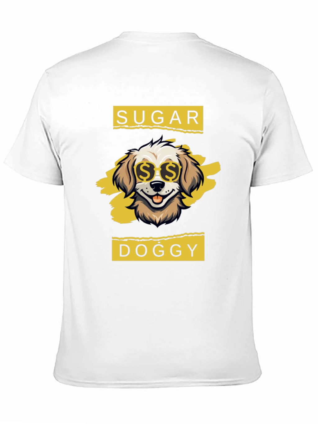 Sugar Doggy T-Shirt - Cool Canine Design