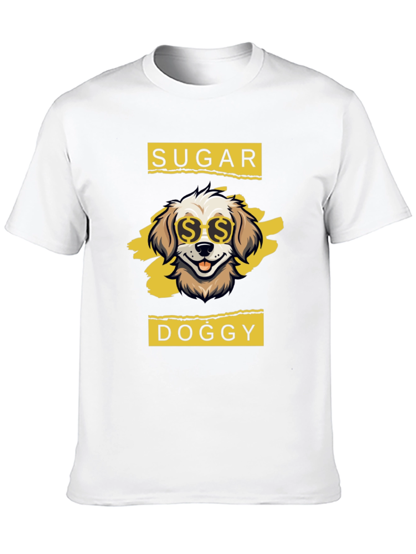 Sugar Doggy T-Shirt - Cool Canine Design