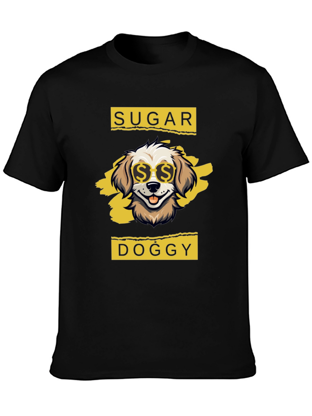 Sugar Doggy T-Shirt - Cool Canine Design
