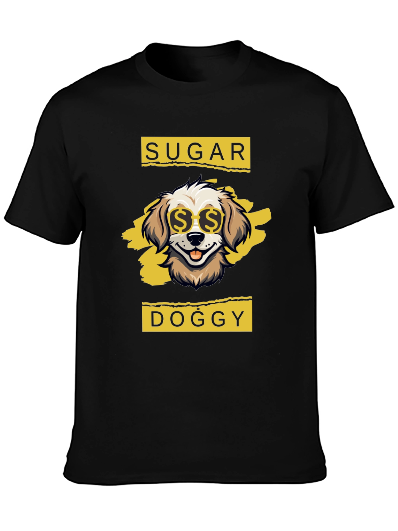 Sugar Doggy T-Shirt - Cool Canine Design