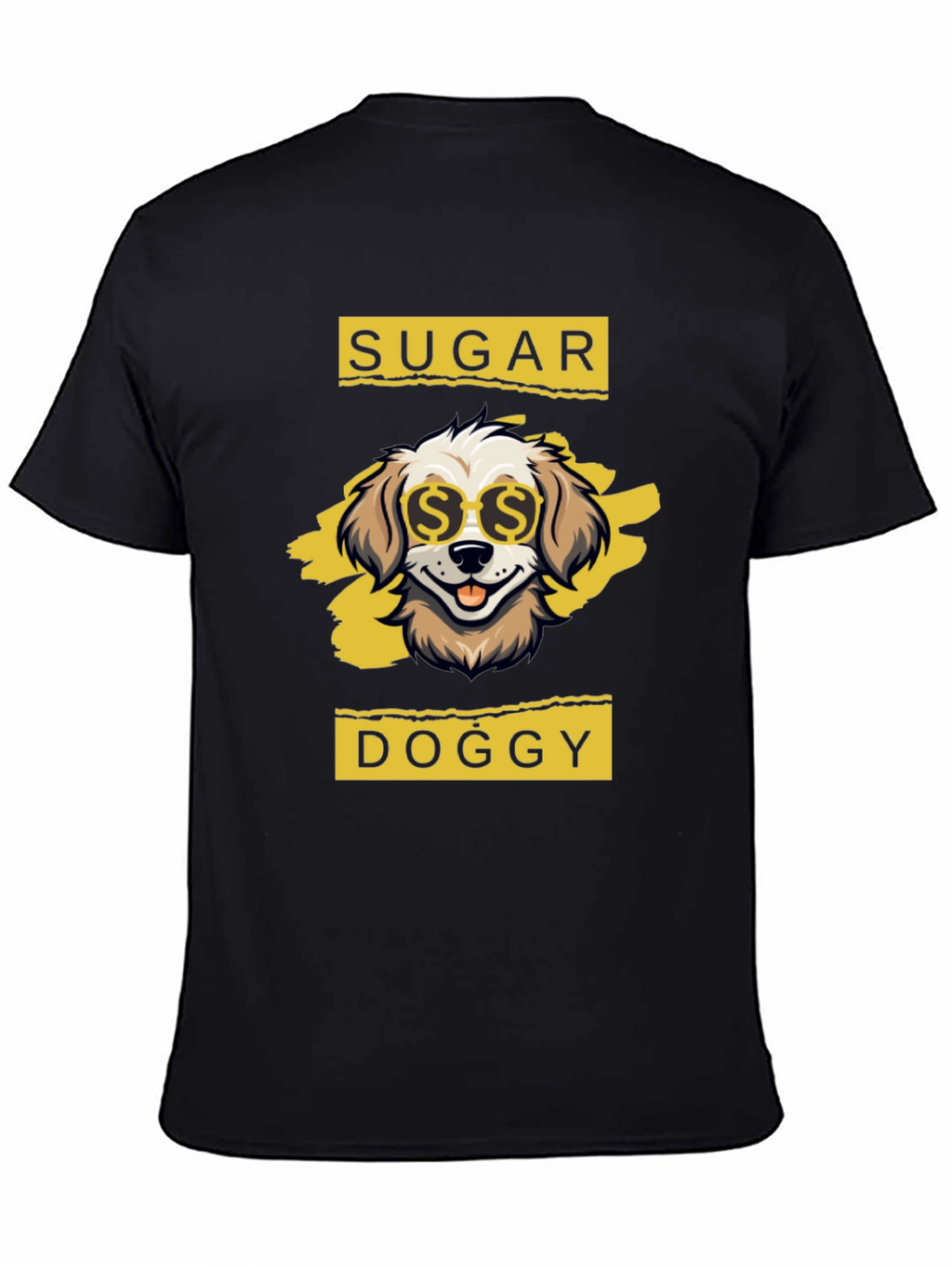 Sugar Doggy T-Shirt - Cool Canine Design