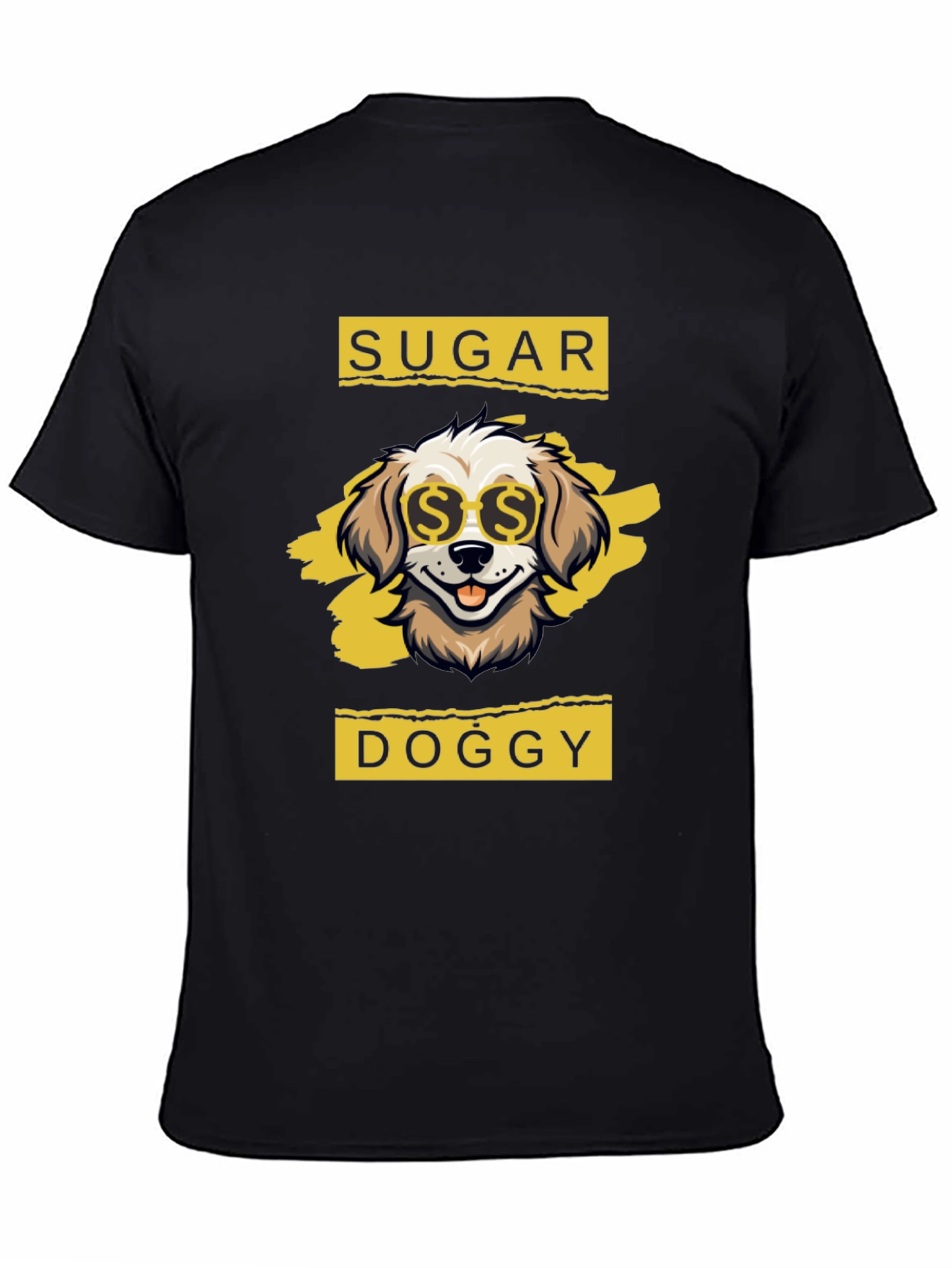 Sugar Doggy T-Shirt - Cool Canine Design
