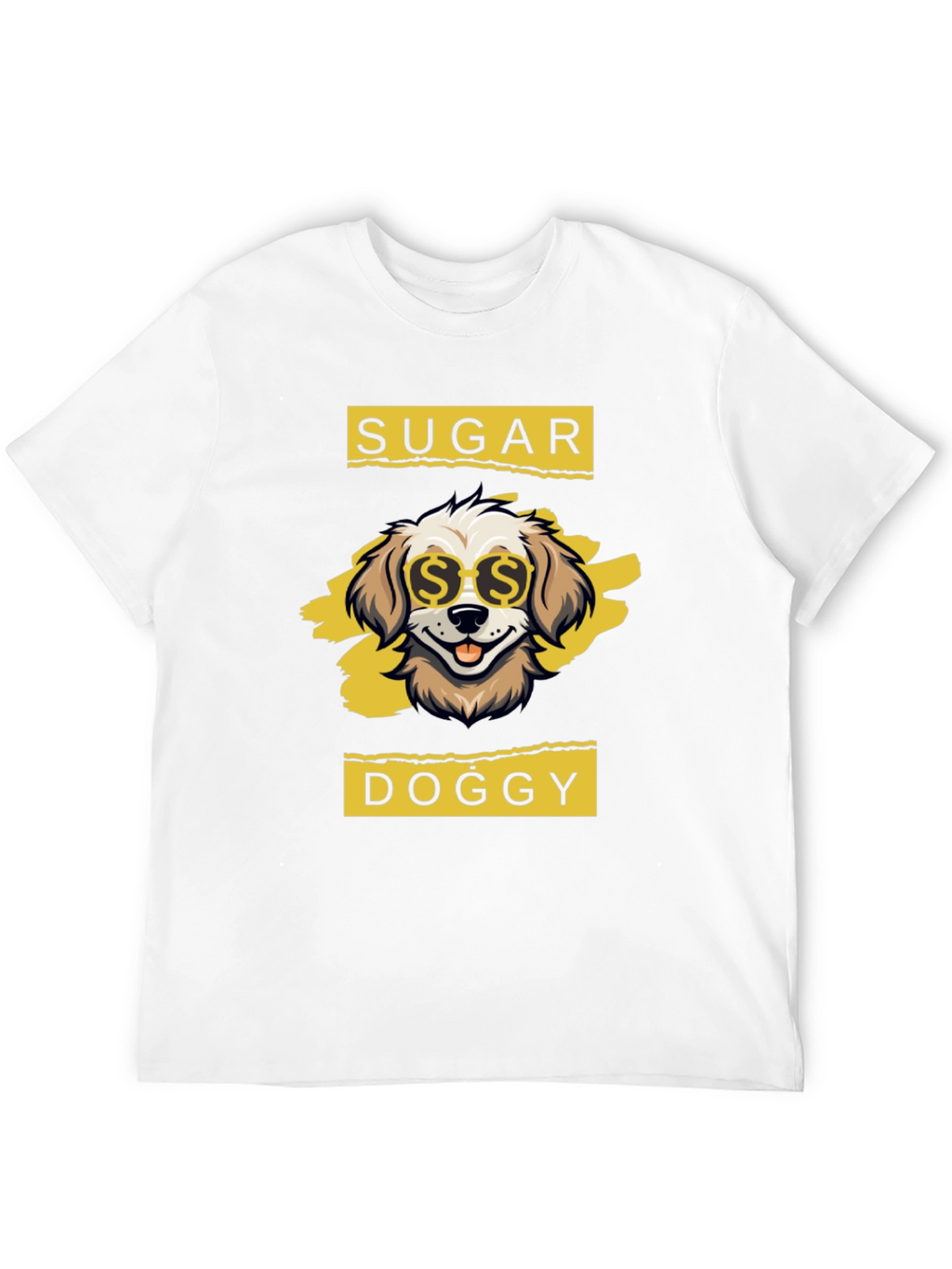 Sugar Doggy T-Shirt - Cool Canine Design