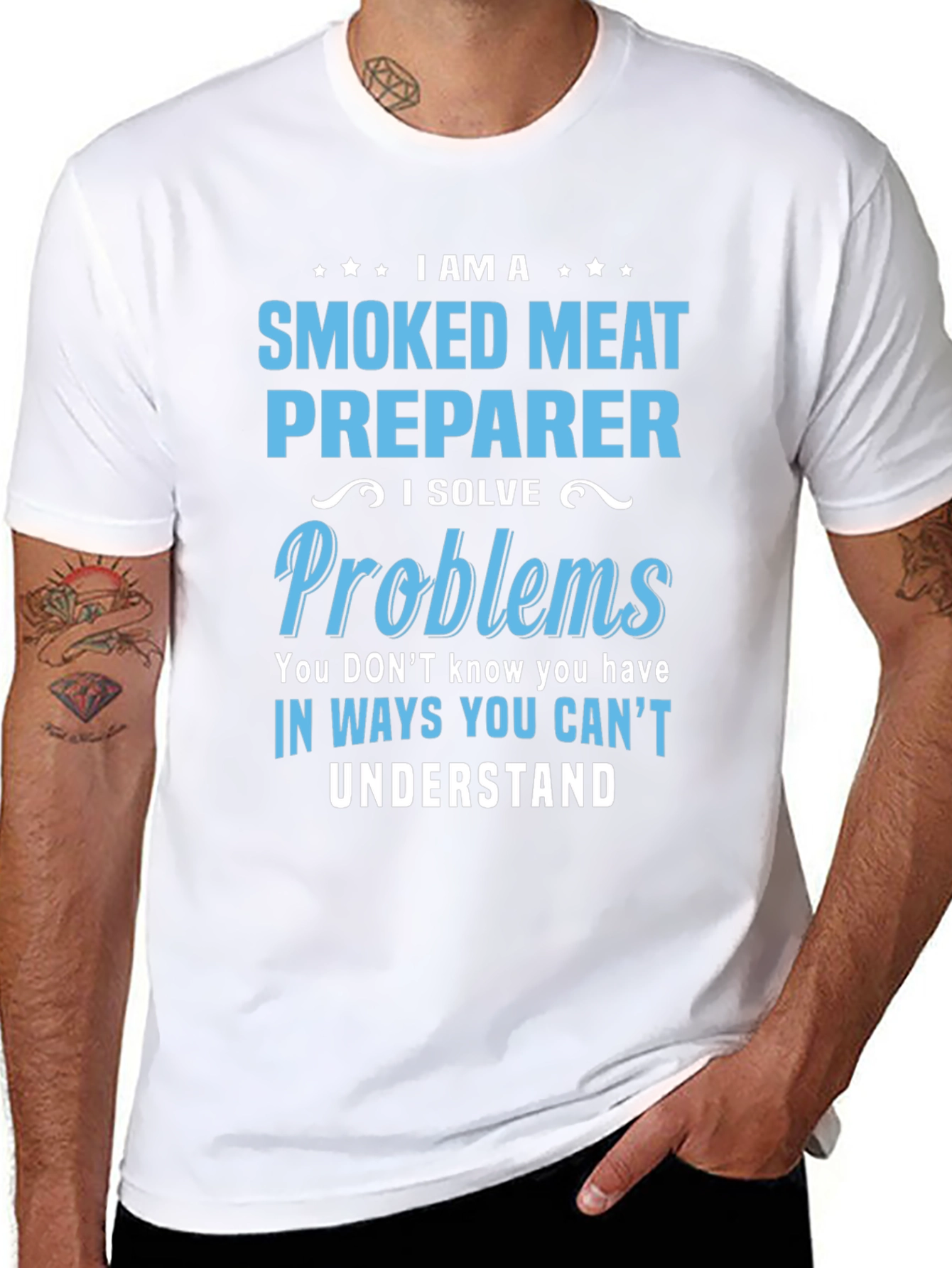 Smoked Meat Preparer Funny T-Shirt