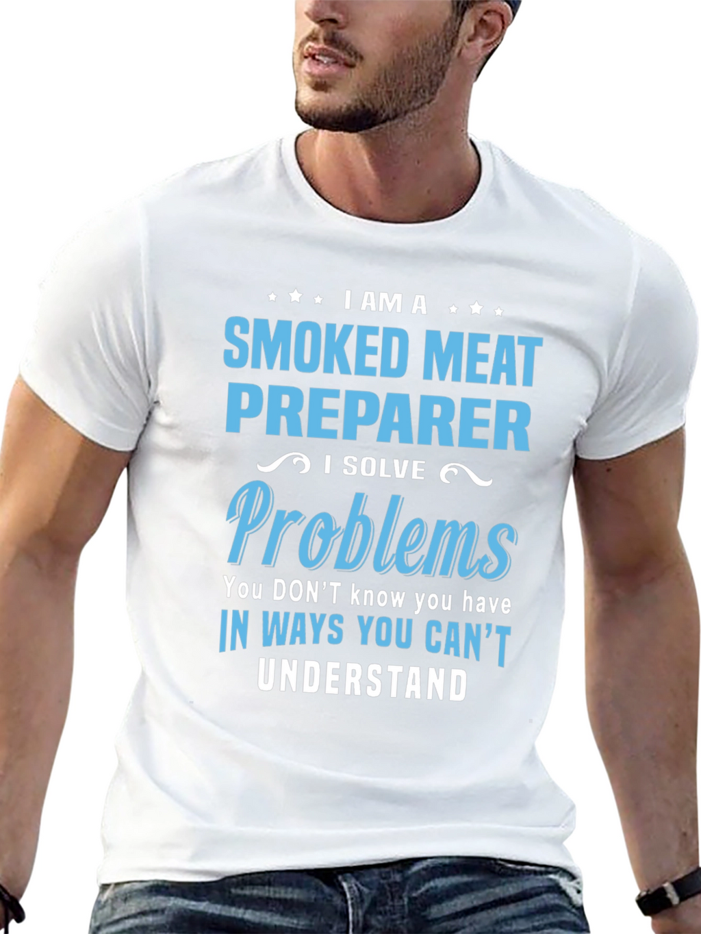 Smoked Meat Preparer Funny T-Shirt