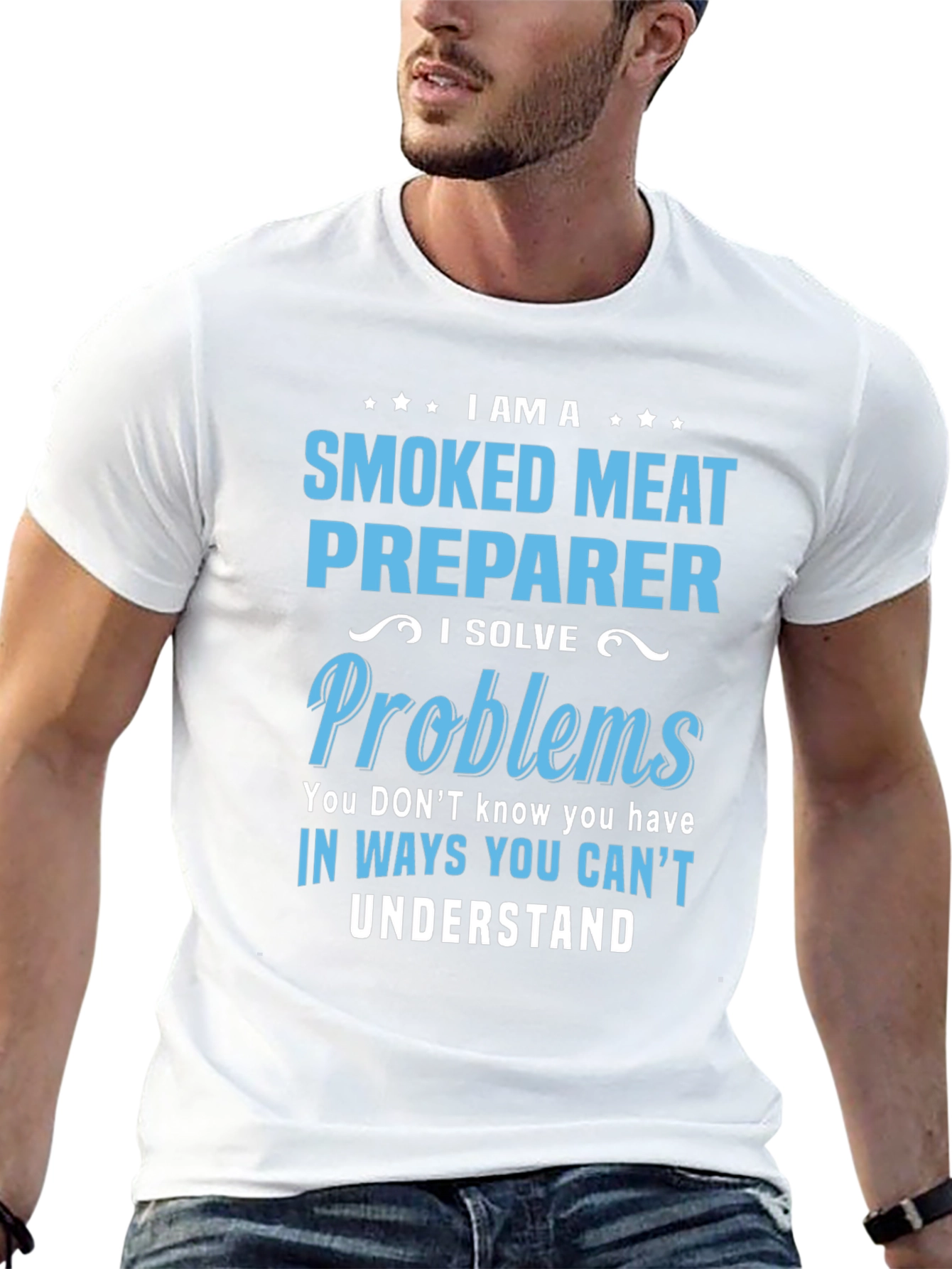 Smoked Meat Preparer Funny T-Shirt