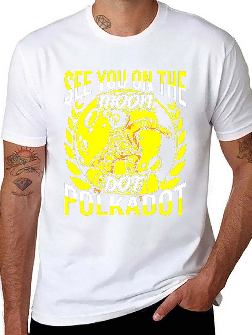 See You On The Moon Polkadot T-Shirt