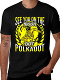 See You On The Moon Polkadot T-Shirt
