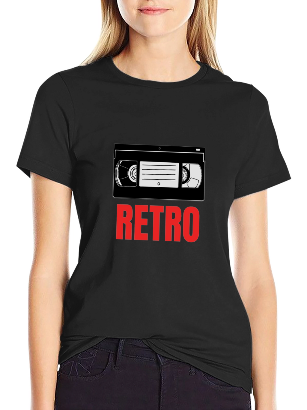 Retro VHS Tape Graphic Tee - Nostalgic Style!