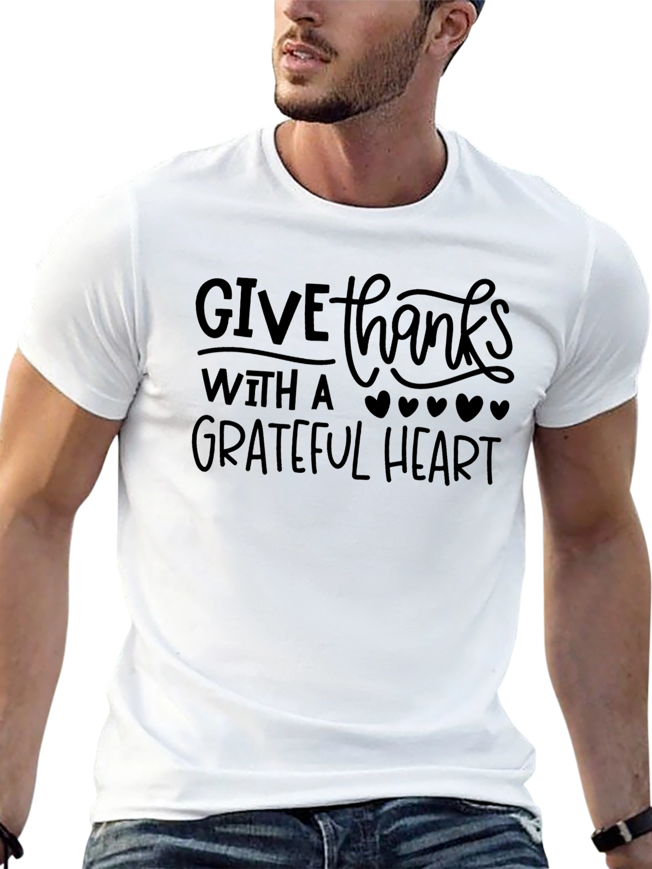 Grateful Heart Thanksgiving T-Shirt
