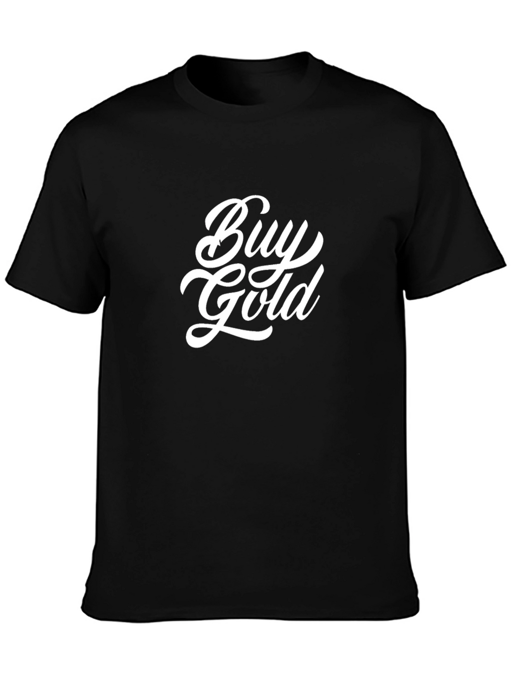 Buy Gold Graphic Tee - Stylish Investment Statement