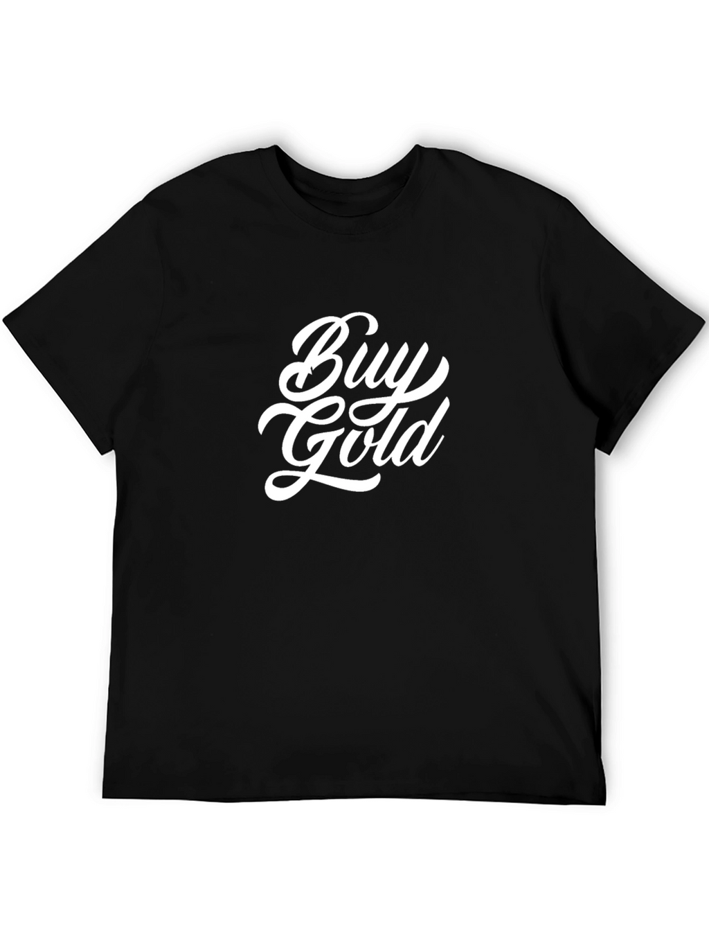 Buy Gold Graphic Tee - Stylish Investment Statement