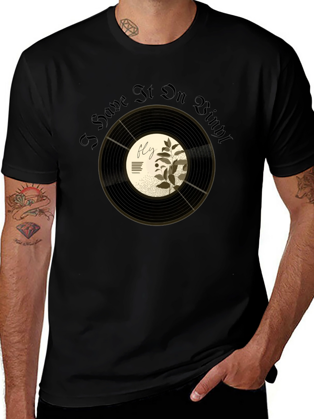 I Have It On Vinyl Graphic T-Shirt