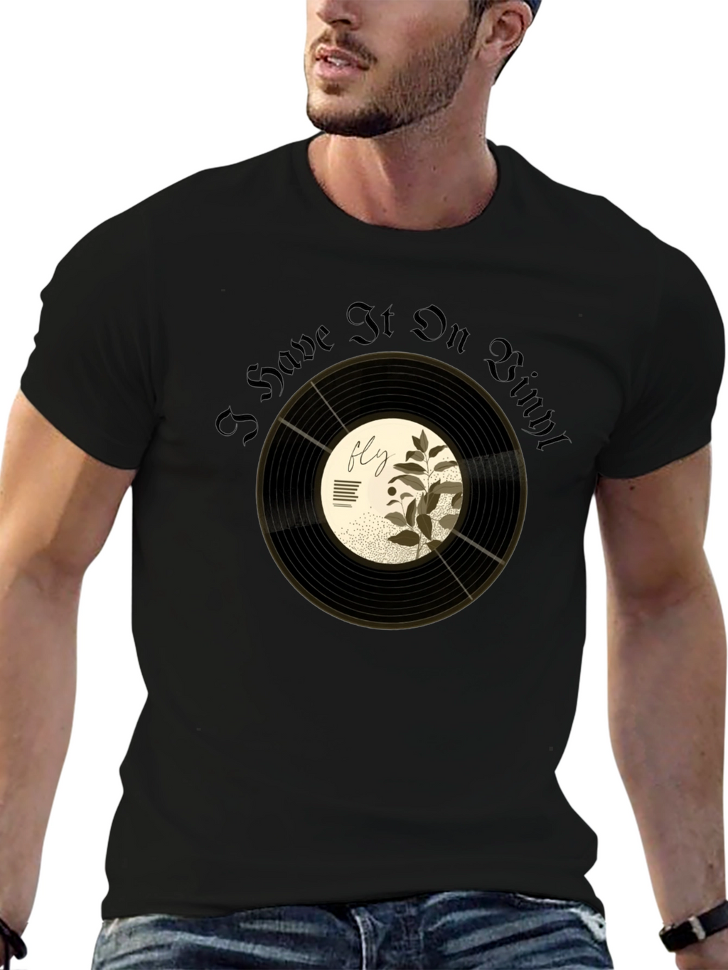 I Have It On Vinyl Graphic T-Shirt