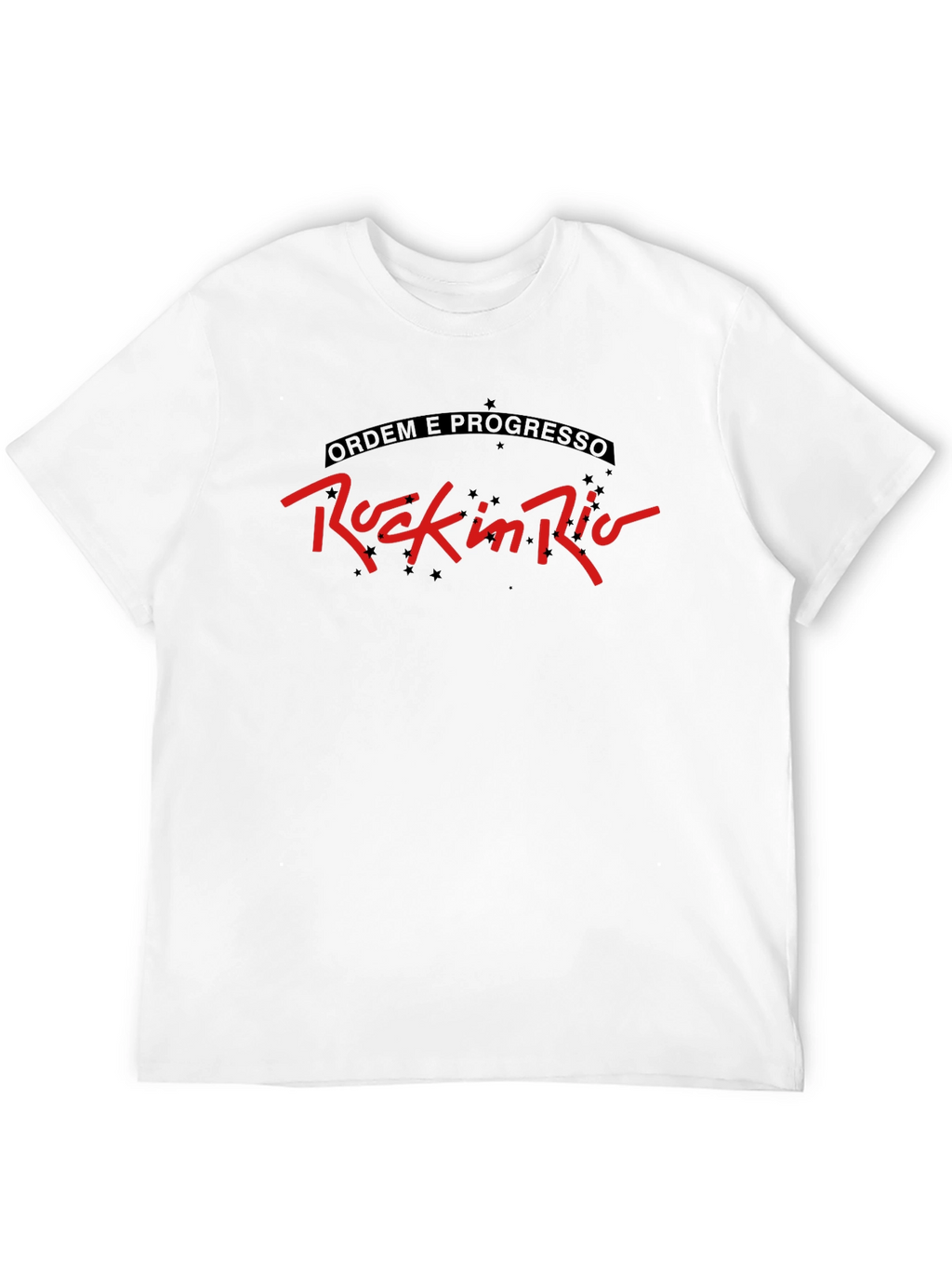 Rock in Rio Graphic Tee - Black Cotton Blend