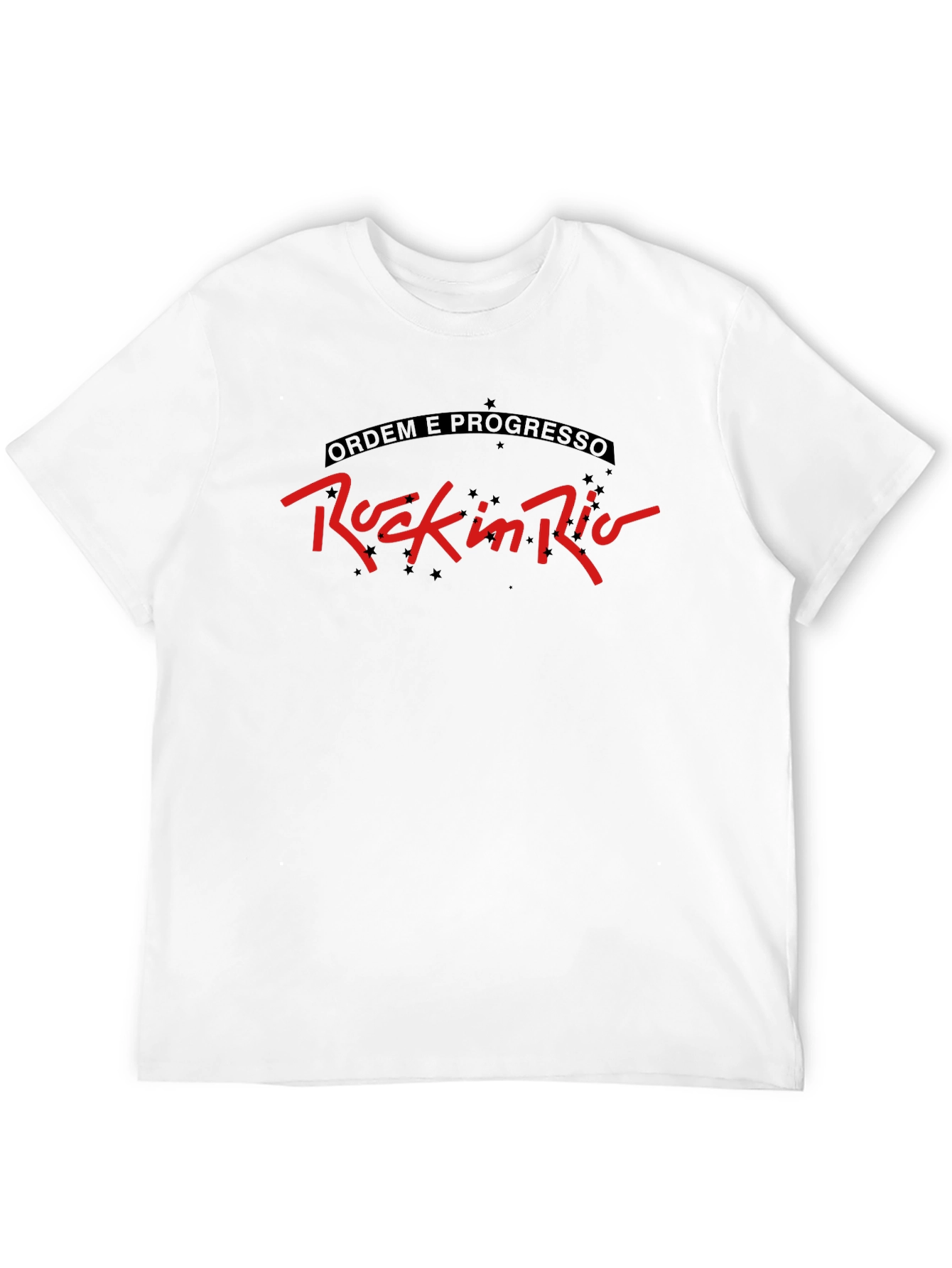 Rock in Rio Graphic Tee - Black Cotton Blend