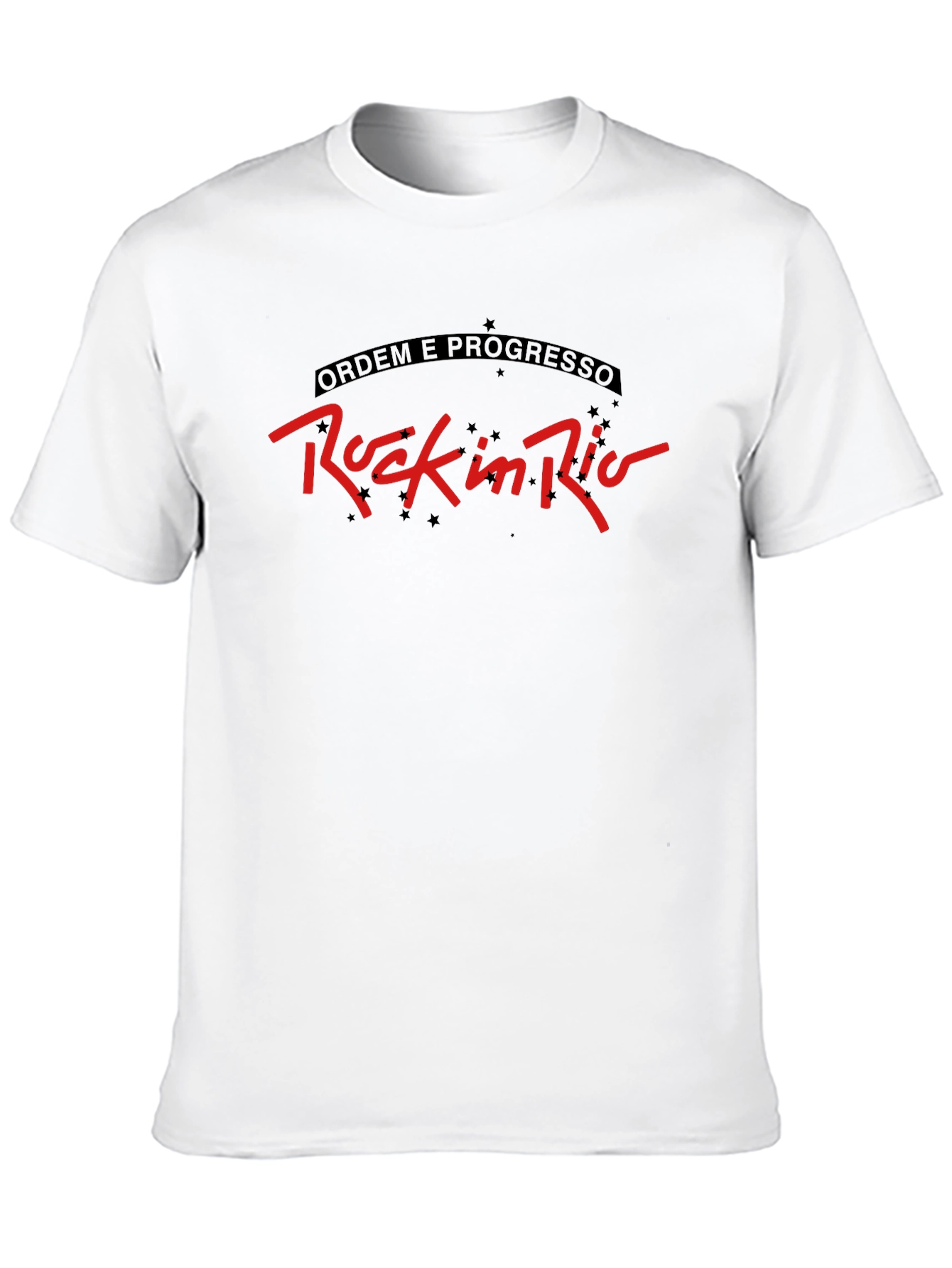 Rock in Rio Graphic Tee - Black Cotton Blend