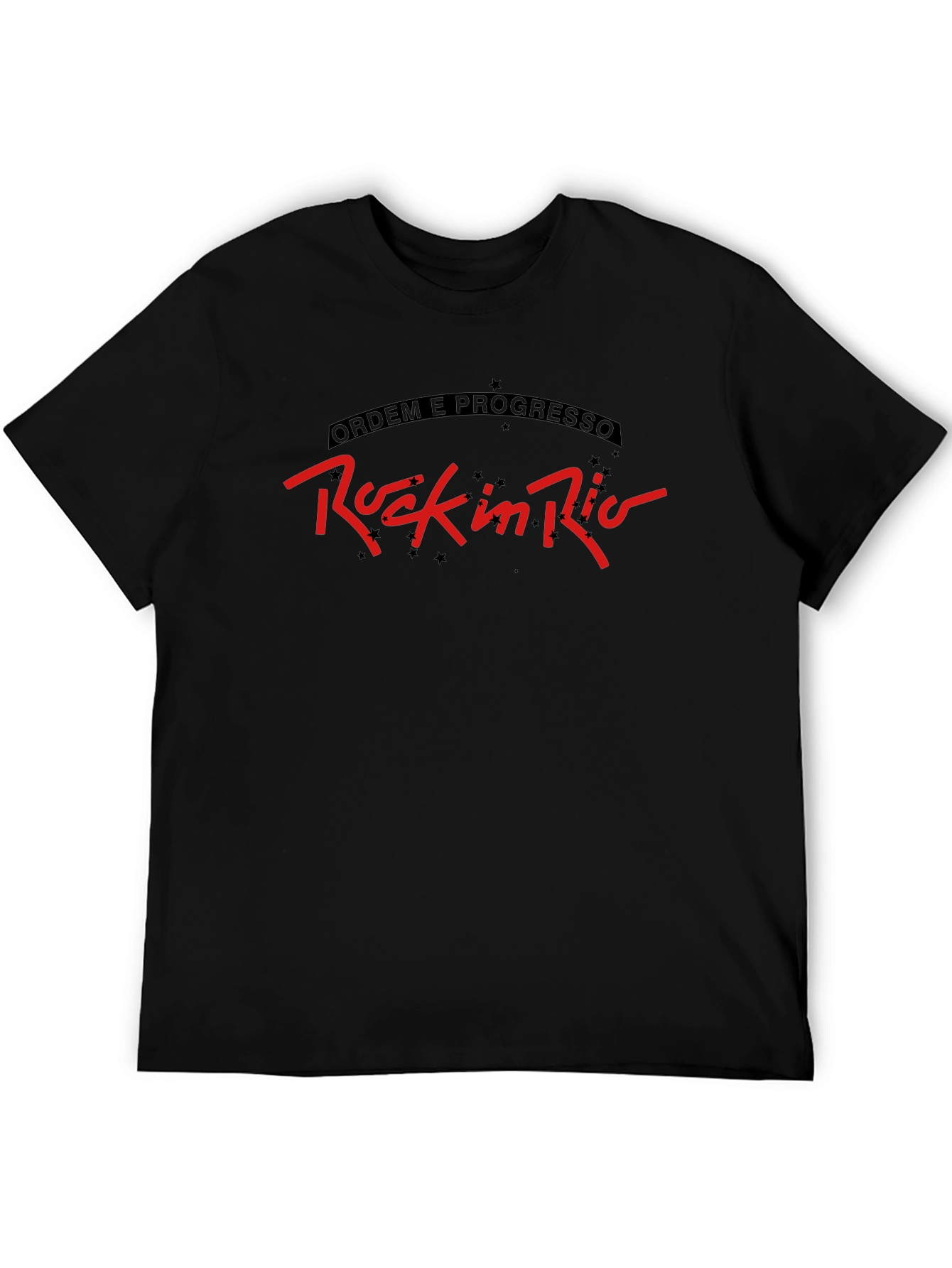 Rock in Rio Graphic Tee - Black Cotton Blend