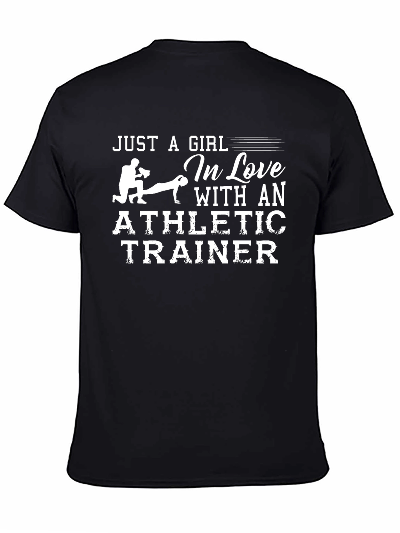 Athletic Trainer Graphic Tee - Just a Girl